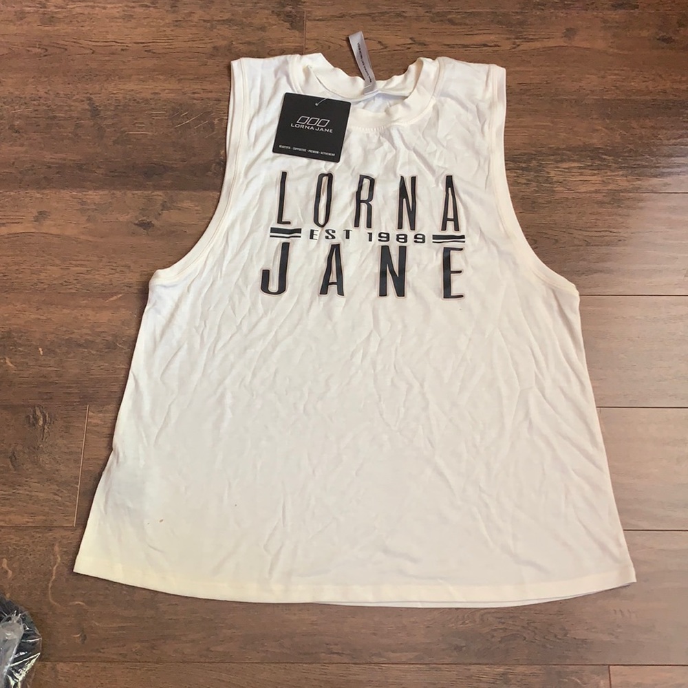 NWT Lorna Jane No Limits Gym Tank - Picture 2 of 7